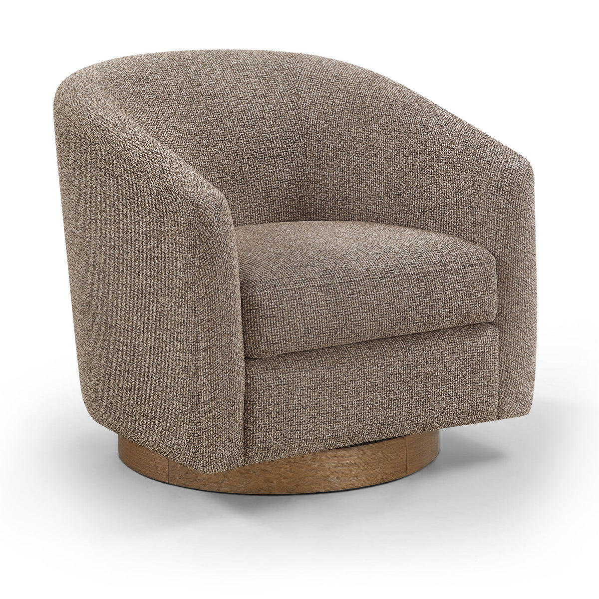 Modra - Performance Fabric Upholstered Swivel Accent Chair