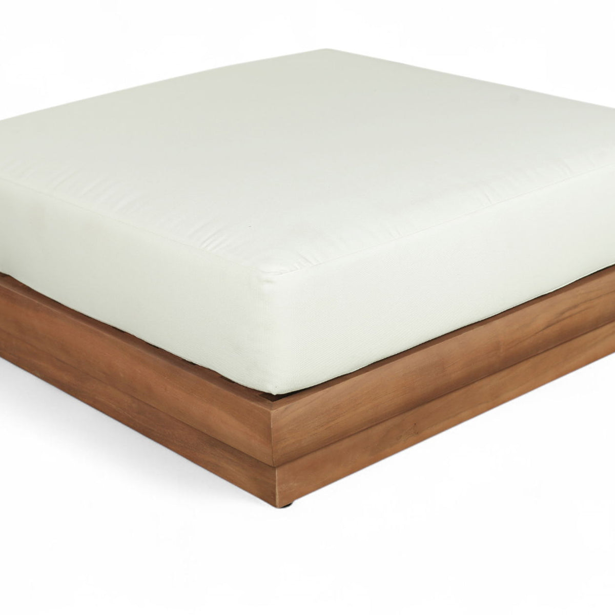 Mirella - Water Resistant Fabric Upholstered Outdoor Patio Modular Ottoman