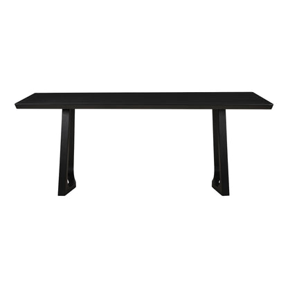 Silas - Dining Table - Black Ash