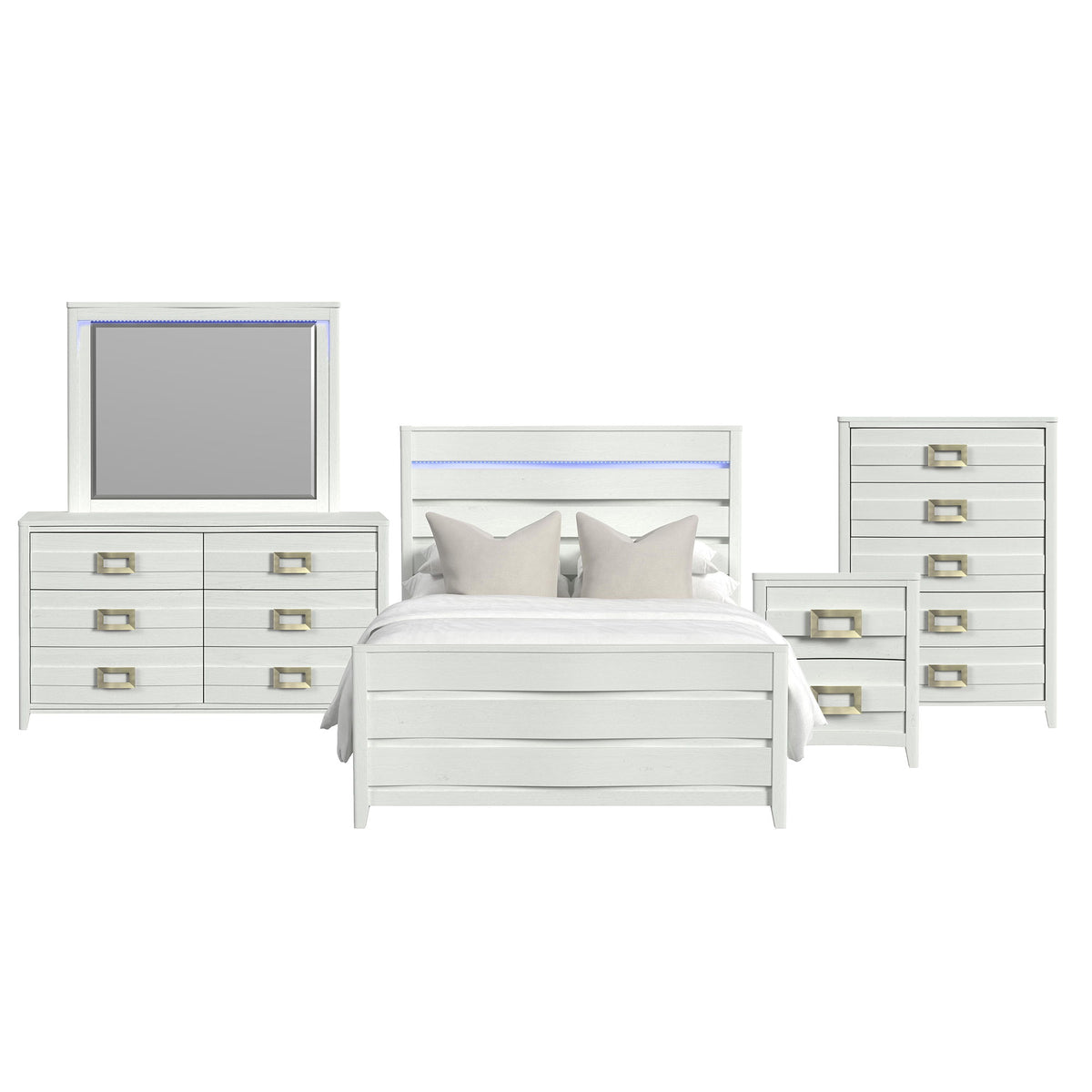 Tobias - Bedroom Set With LED