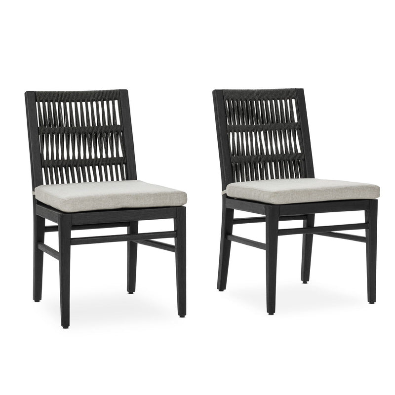 Westville - Outdoor Dining Chair (Set of 2) - Black