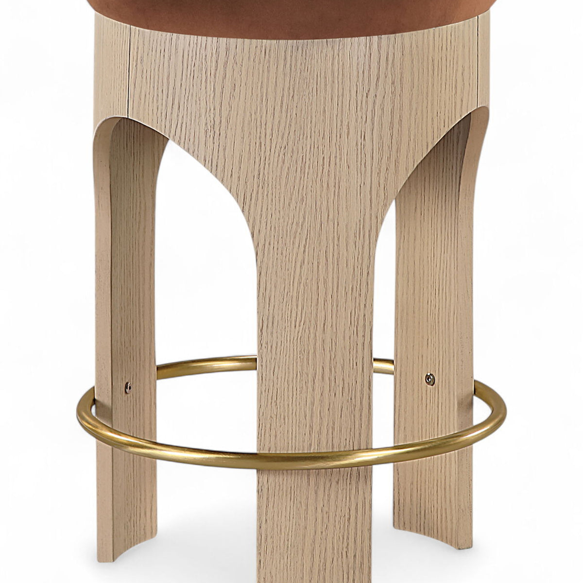 Bocceli - Counter Stool - Natural Base