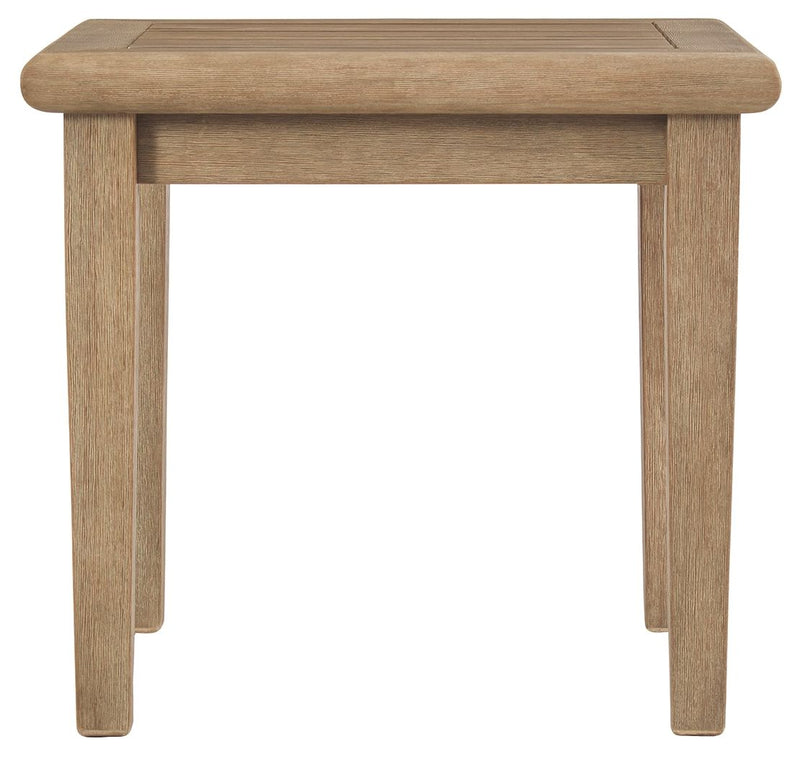 Gerianne - Square End Table - Brown
