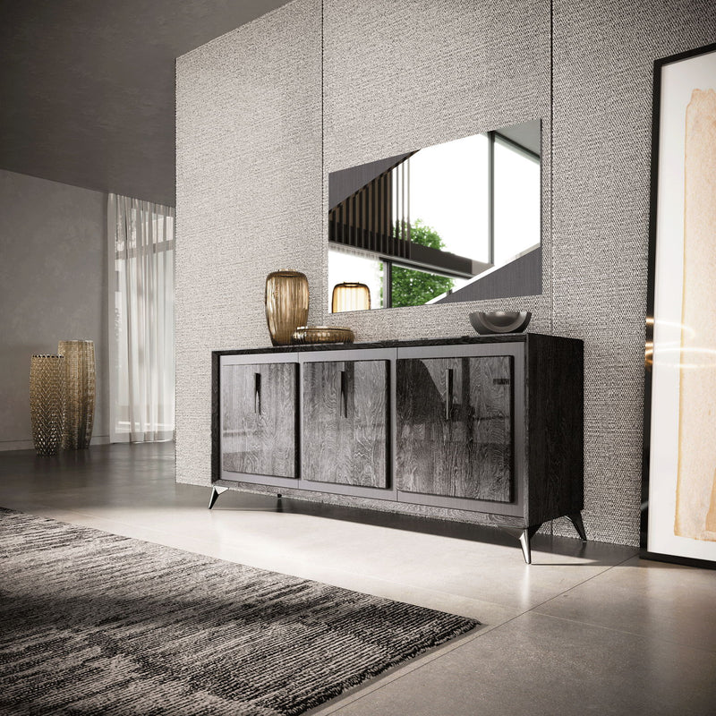 Krystal - Mirror For Buffet - Dark Gray