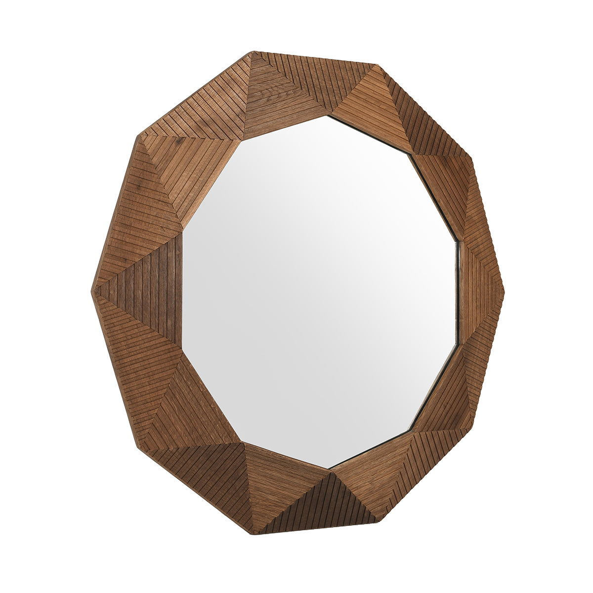 Santa Barbara - Round Mirror - Honey