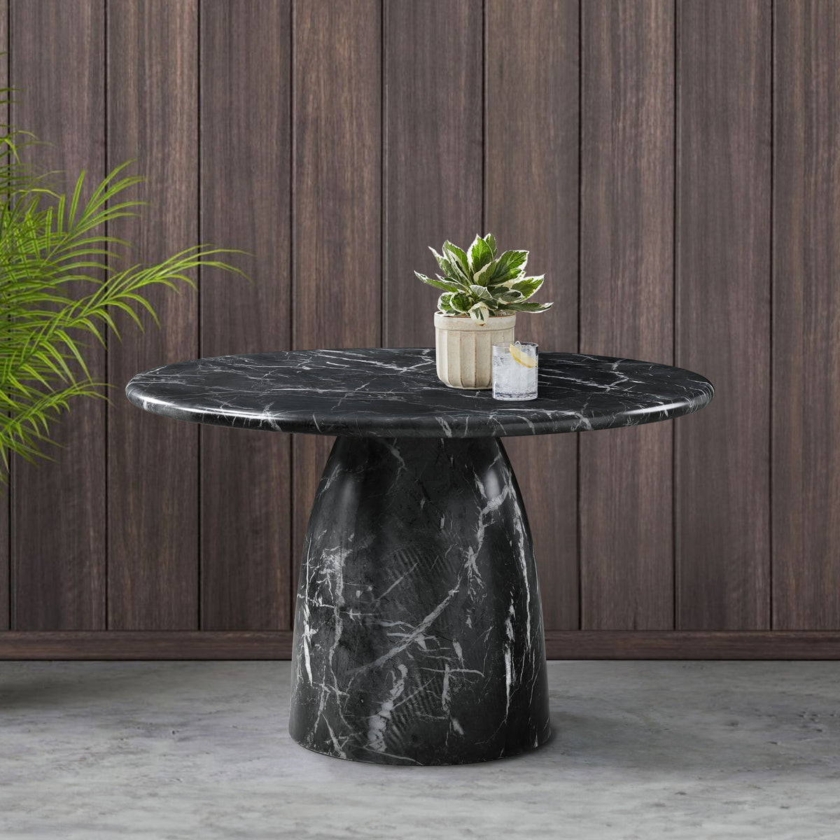 Cosenza - Round Concrete Dining Table