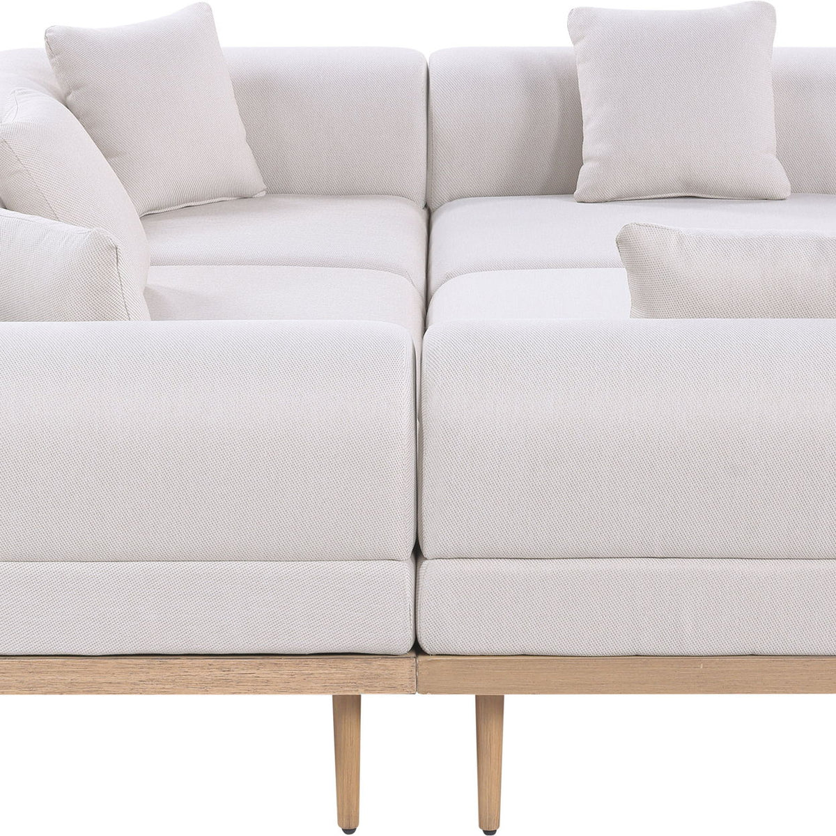 Laguna - 6 Piece 142" Outdoor Patio Modular Sectional