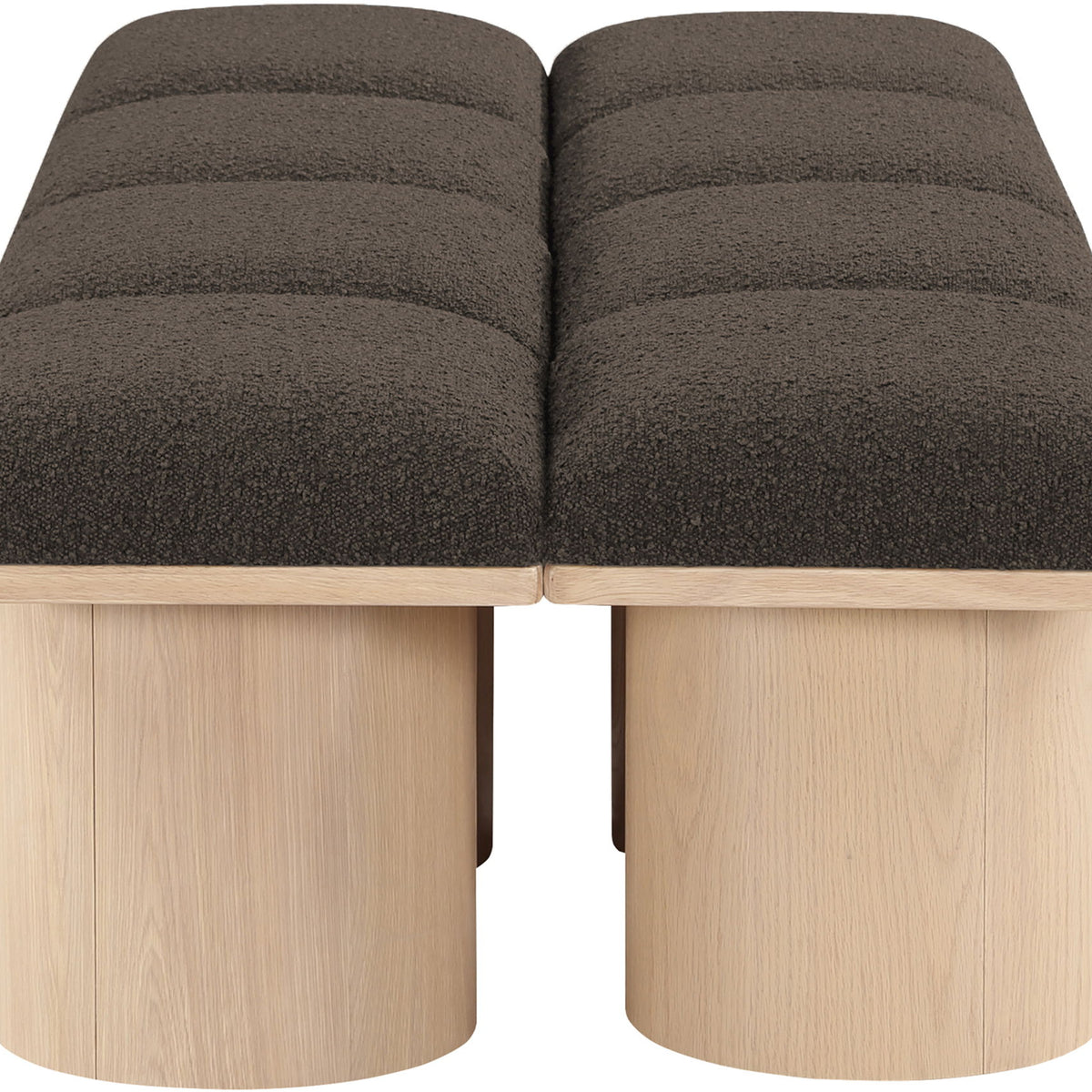 Pavilion - 8 Piece Modular Bench With Natural Base