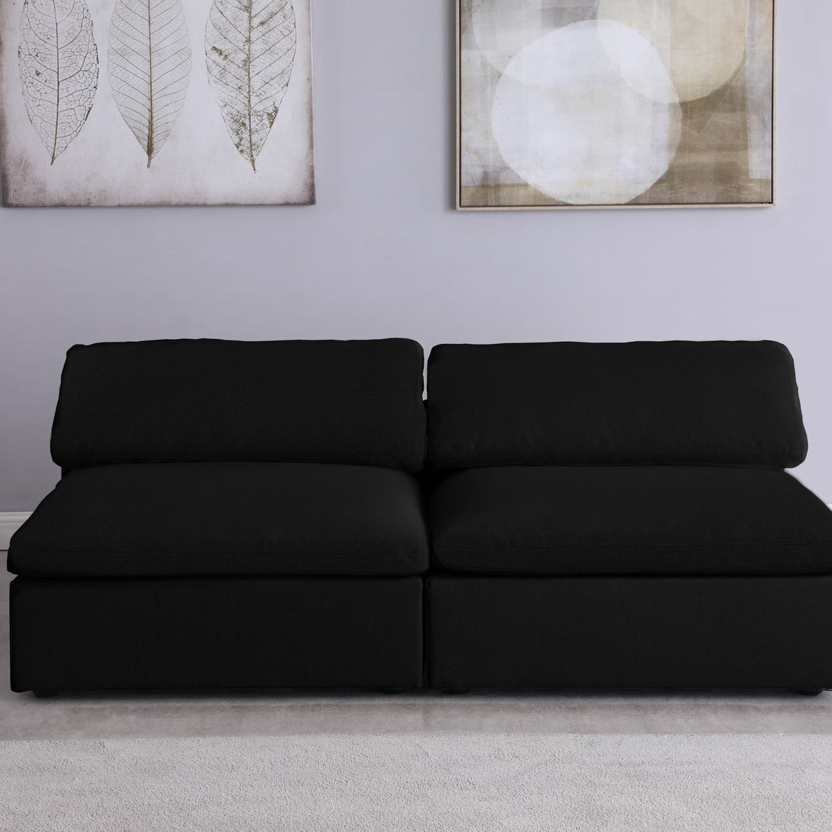 Serene - Modular Armless 2 Seat Sofa