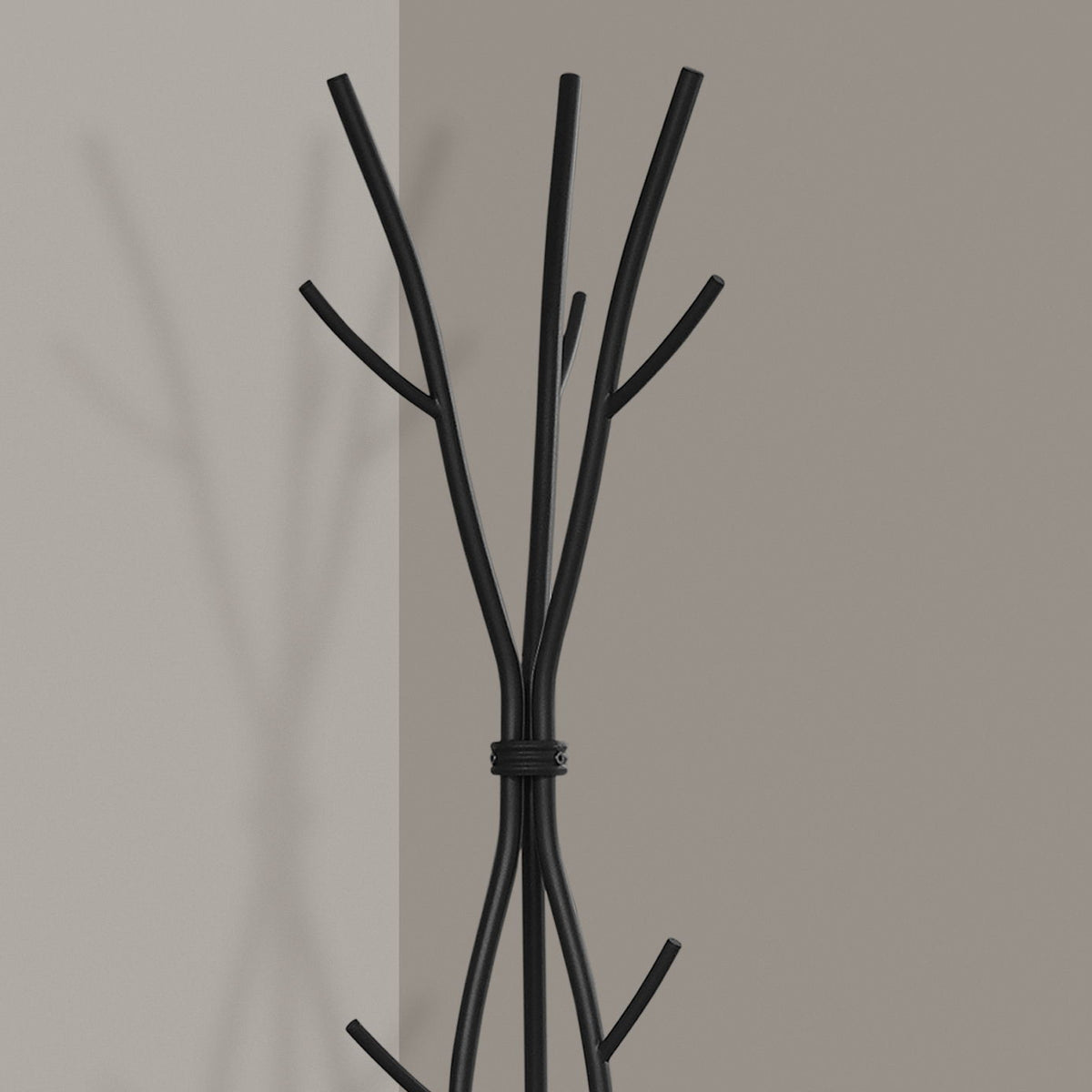 Coat Rack, Hall Tree, Free Standing, 11 Hooks, Entryway, Contemporary & Modern