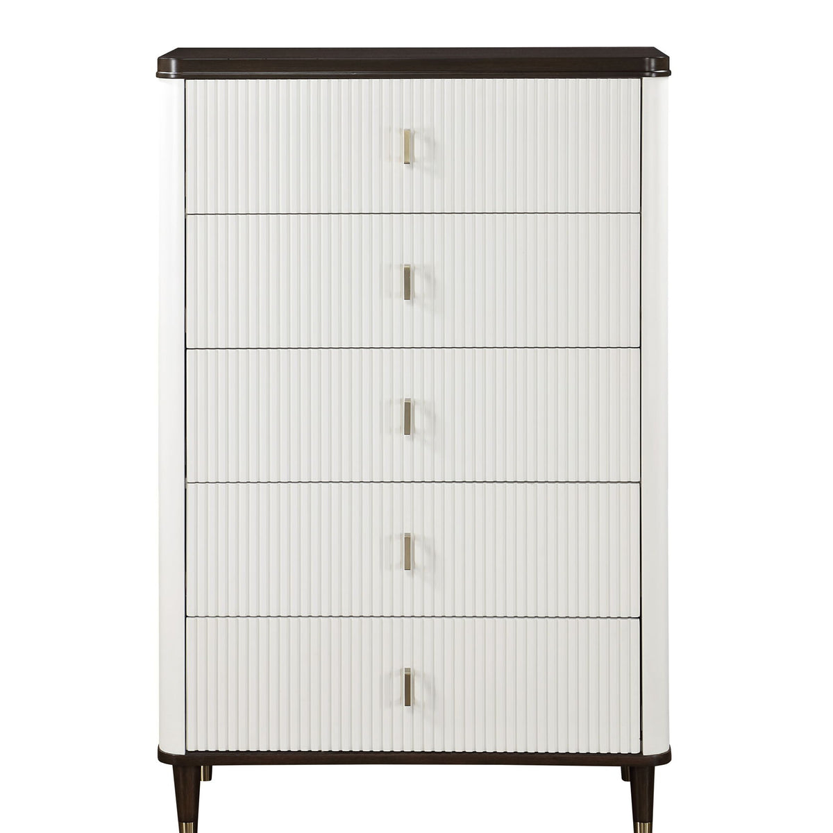 Carena - Chest - White / Walnut
