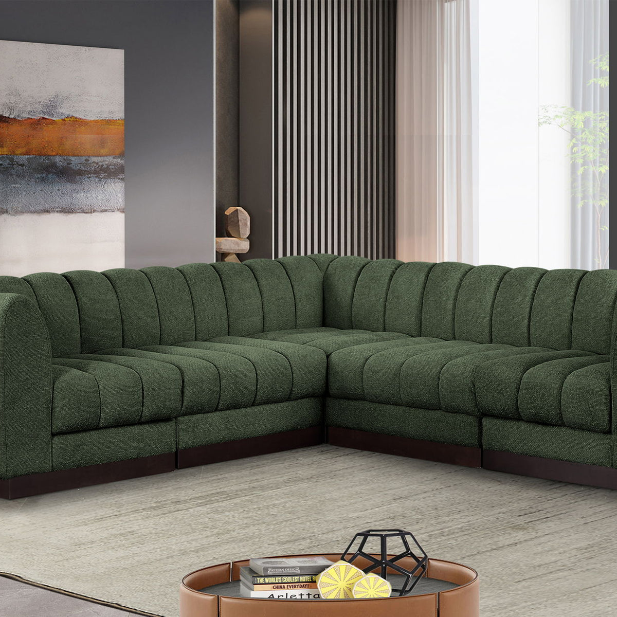 Quinn - 5 Piece Modular Sectional