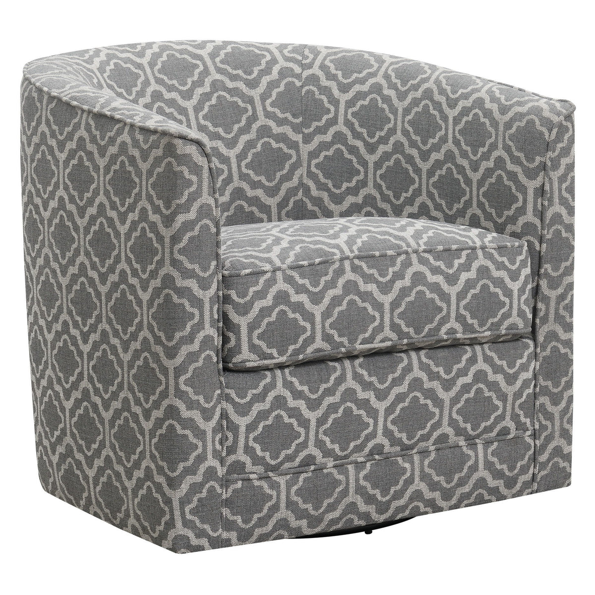 Little - Abstract Swivel Accent Chair