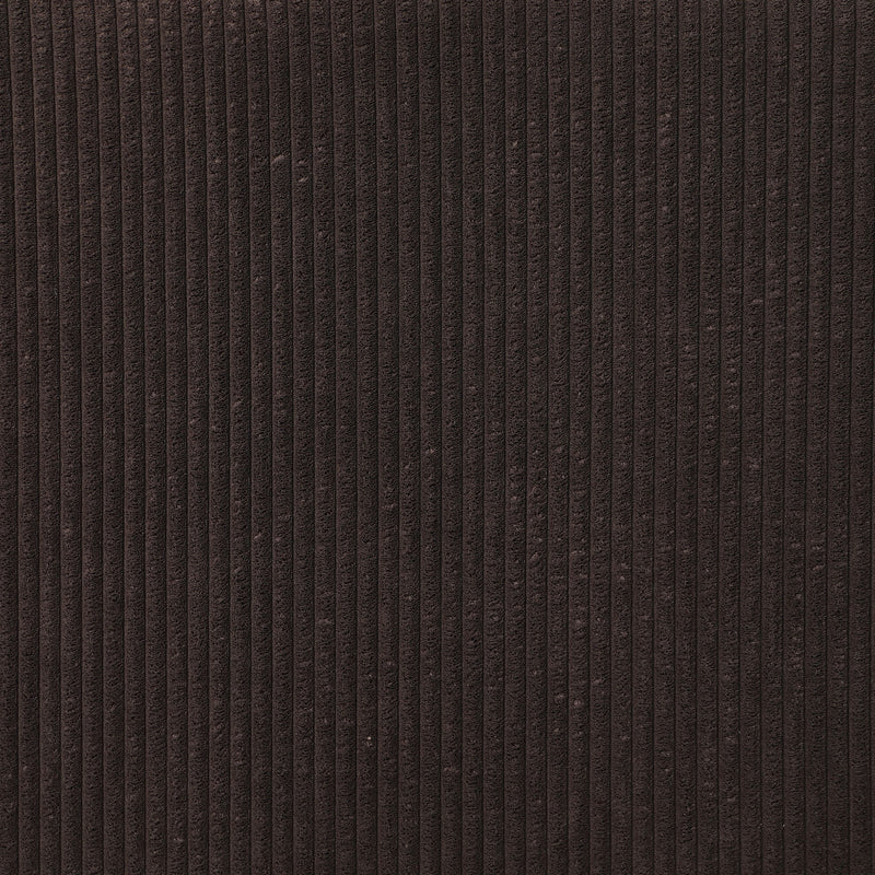 Naomi - 3 Piece Upholstered Sectional - Dark Brown