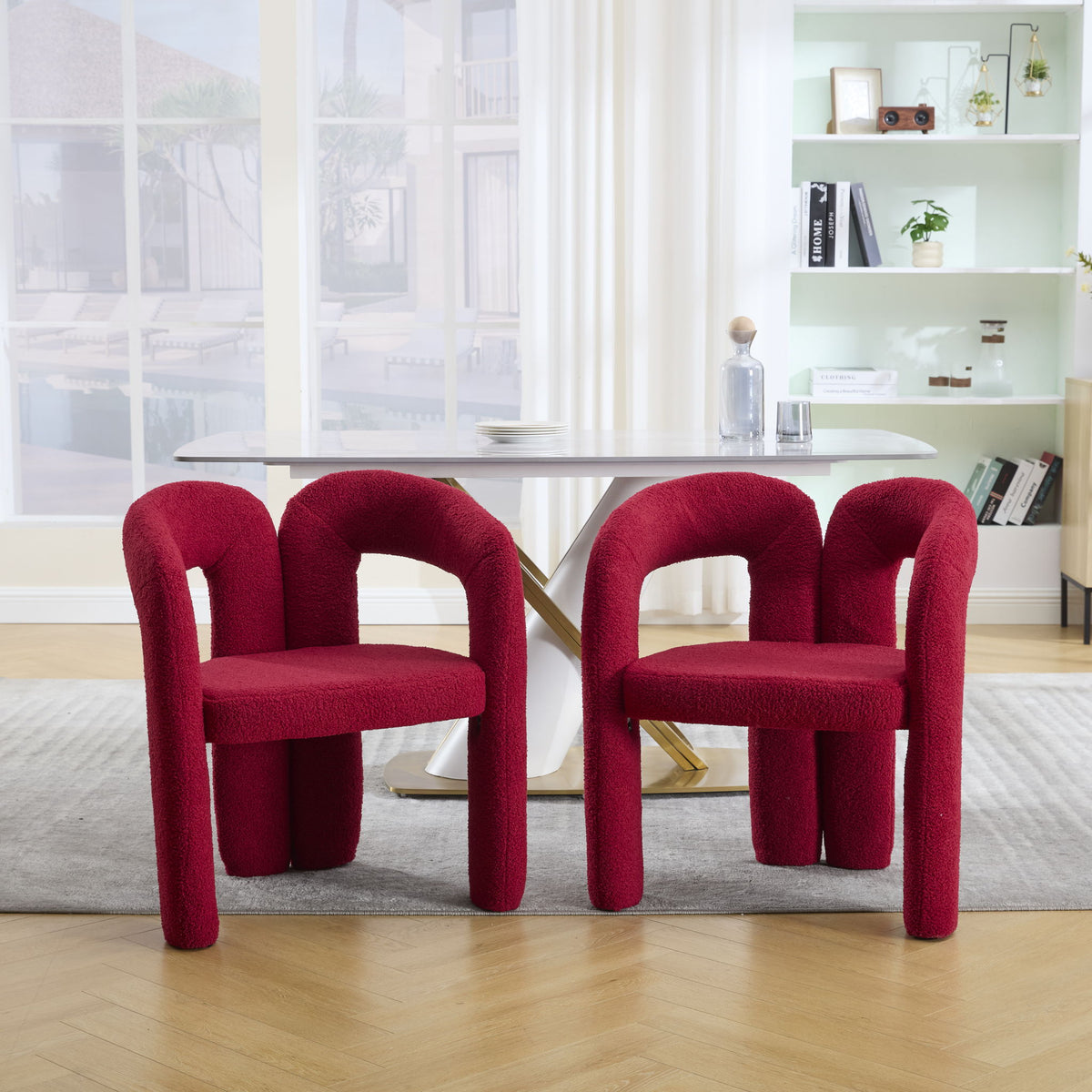 Coolmore Contemporary Designed Accent / Dining Chair With Armrests