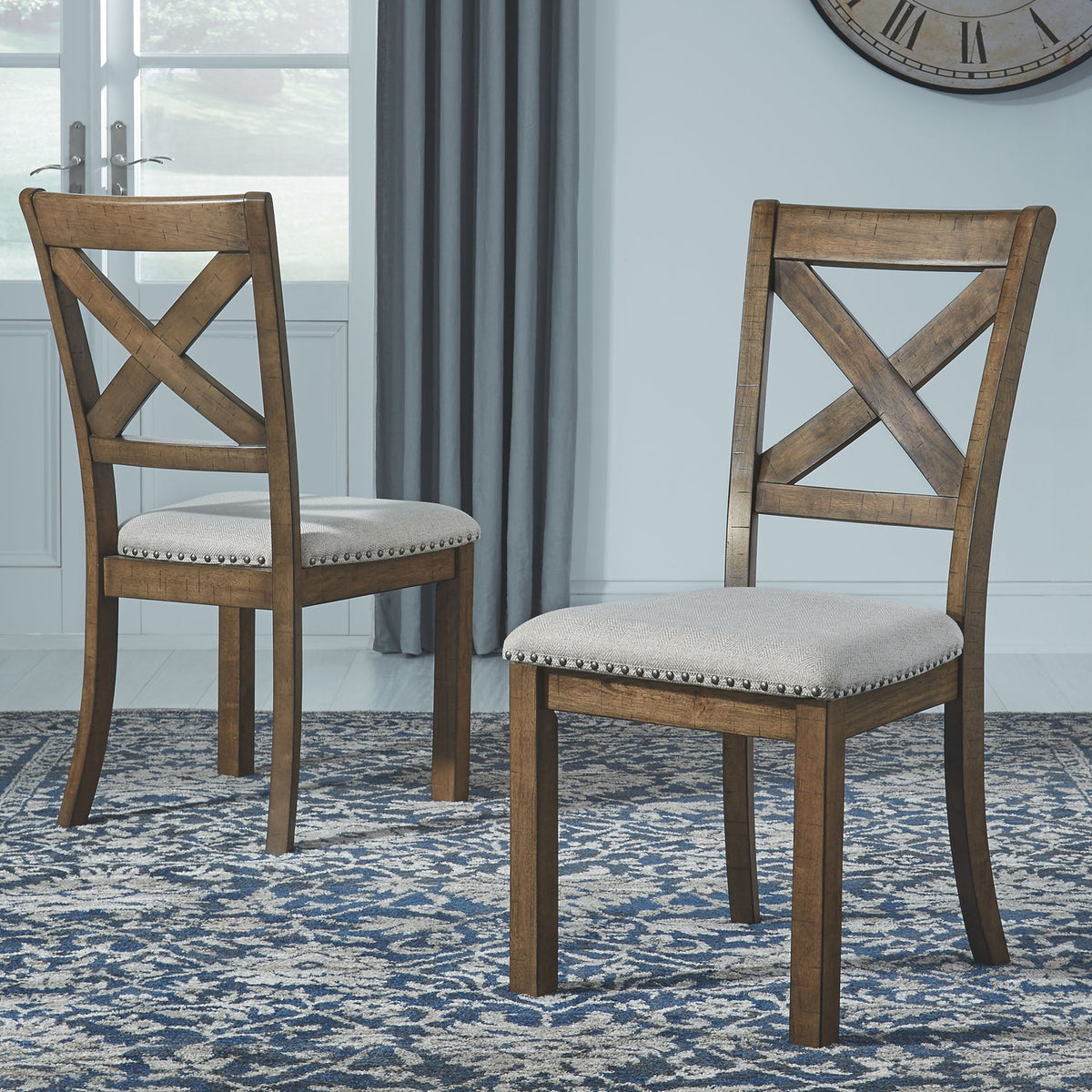 Moriville - Dining UPH Side Chair (Set of 2) - Beige