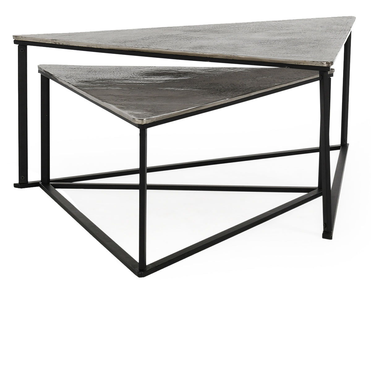 Burton - Nesting Coffee Tables (Set of 2) - Gray