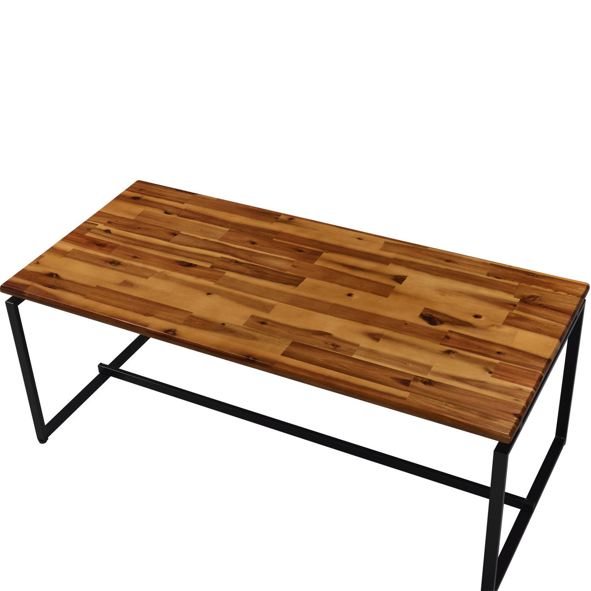 Jurgen - 3 Pieces Pack Coffee & End Set - Oak / Black
