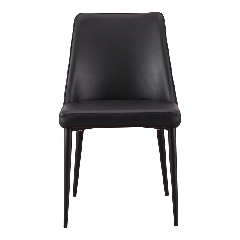 Lula - Vegan Leather Dining Chair (Set of 2) - Black