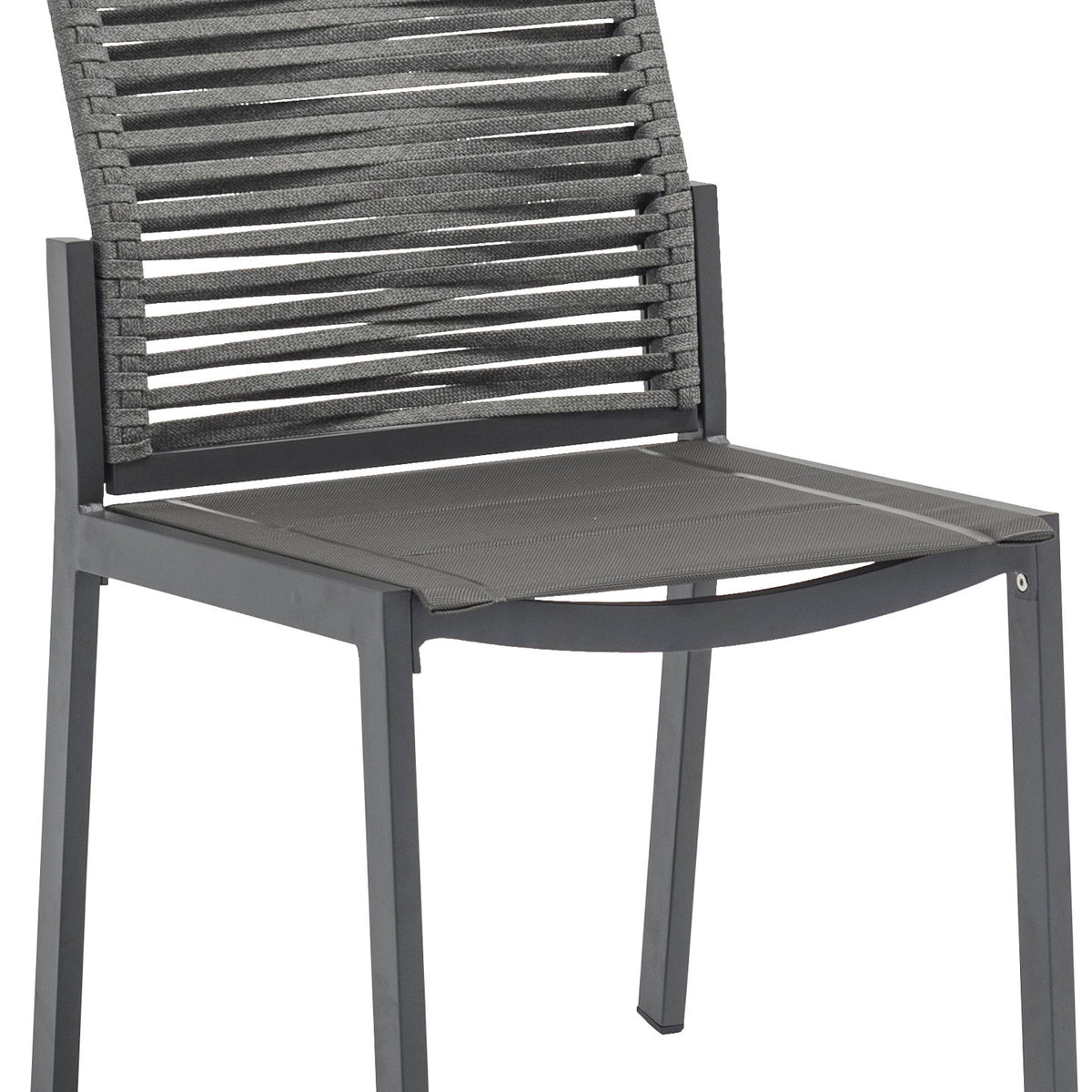 Maldives - Rope Outdoor Patio Dining Side Chair (Set of 2)