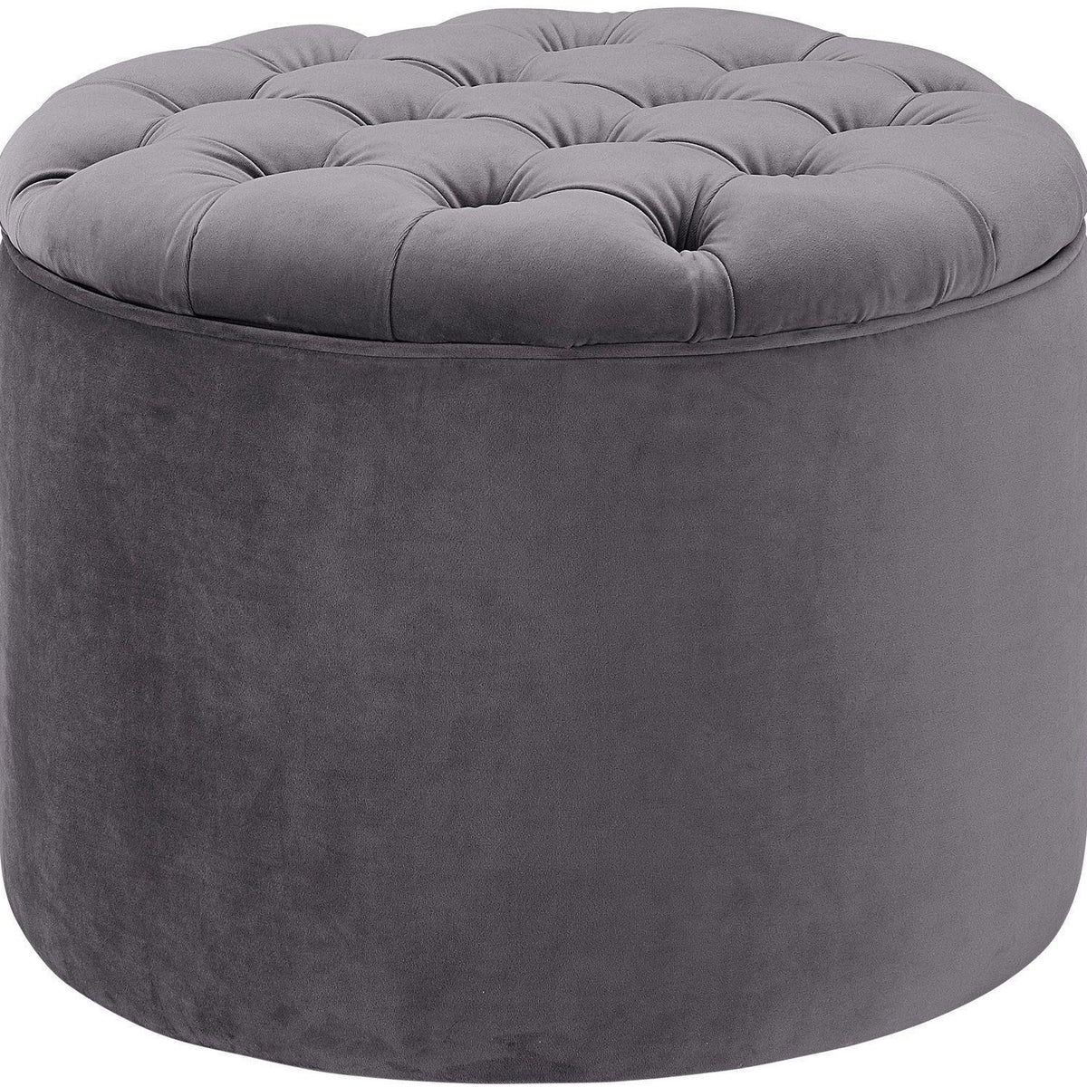 Queen - Velvet Storage Ottoman