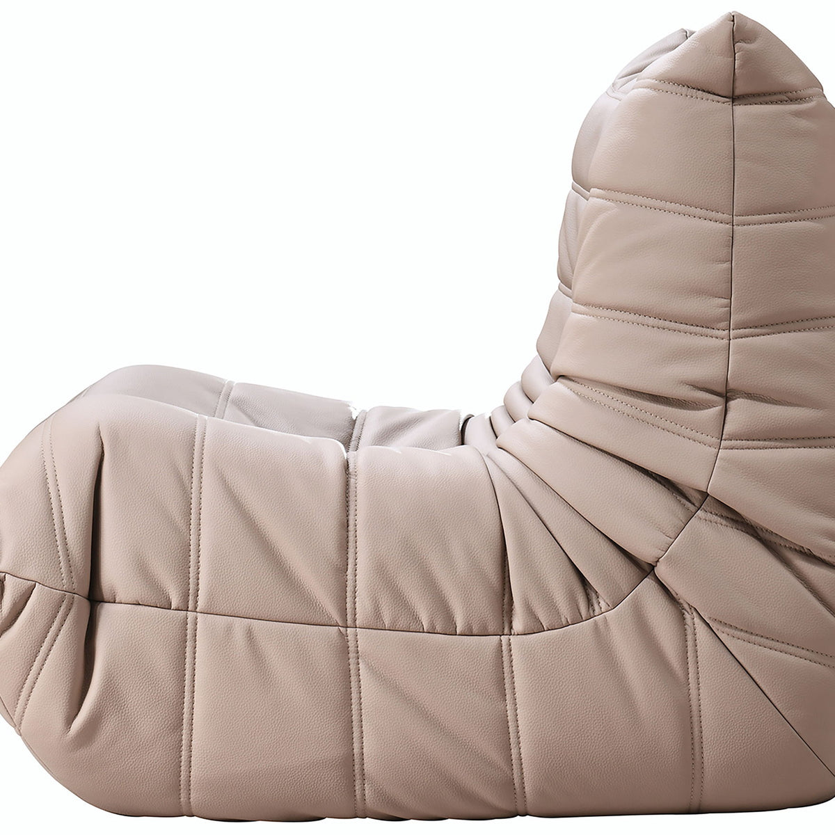 Relax - Vegan Leather Upholstered Chair - Tan