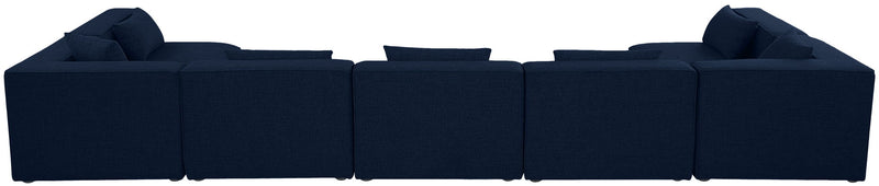 Cube - Linen 7 Piece Modular U-Shaped Sectional