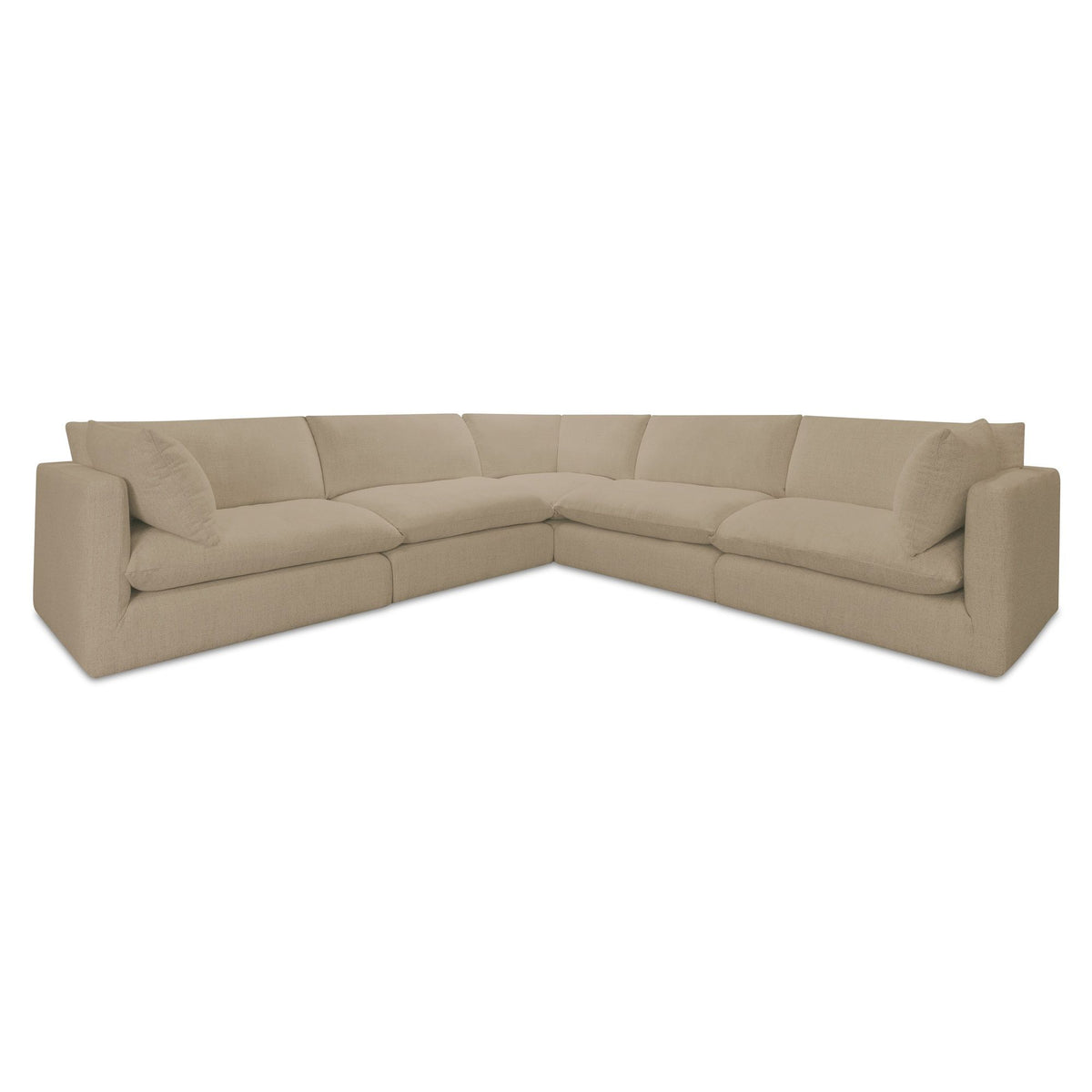 Townes - Classic L Modular Sectional - Sand