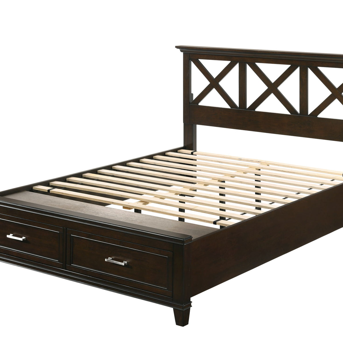 X Ample Storage Bed