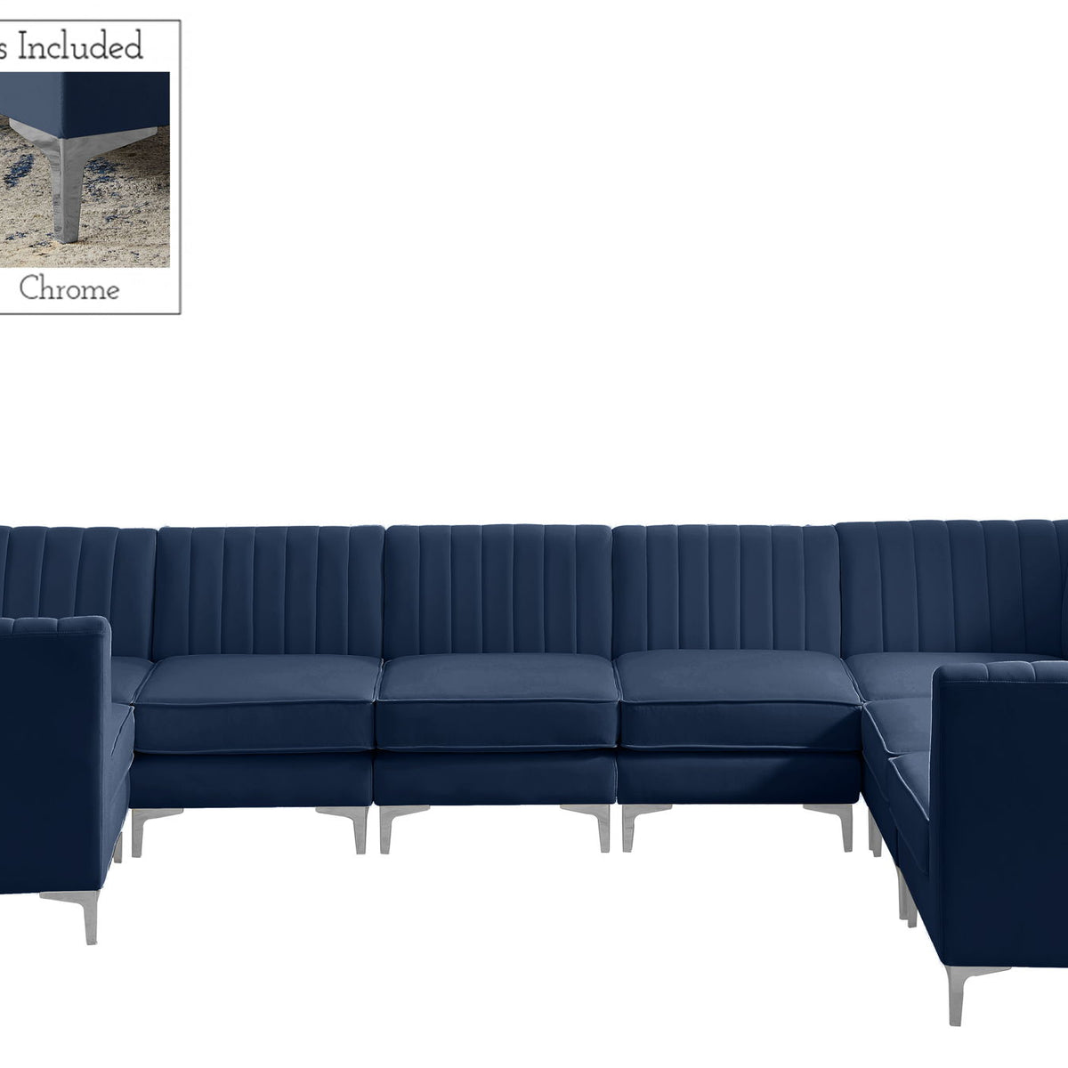 Alina - 8 Piece Modular U-Shaped Sectional