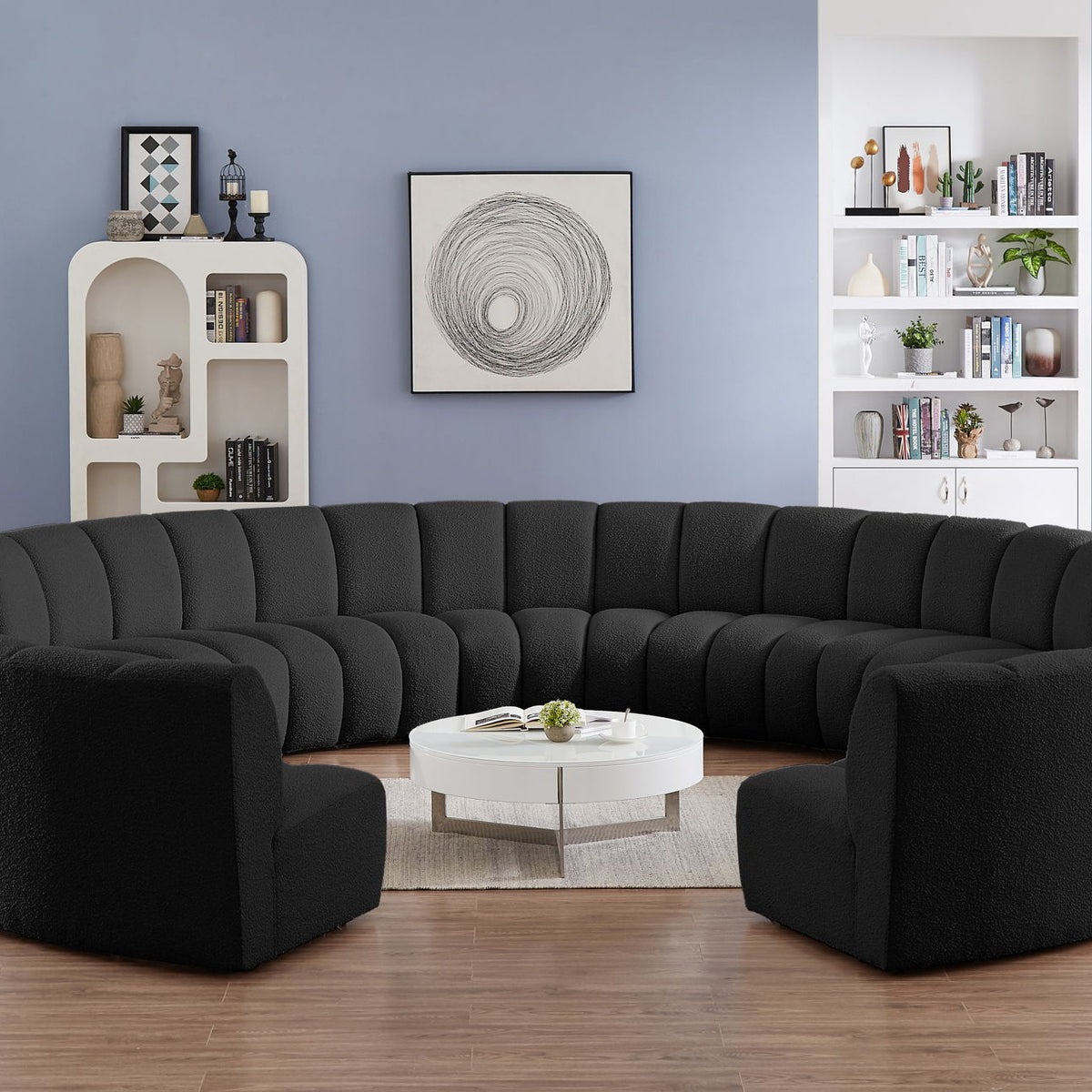Infinity - 11 Piece Boucle Modular Sectional