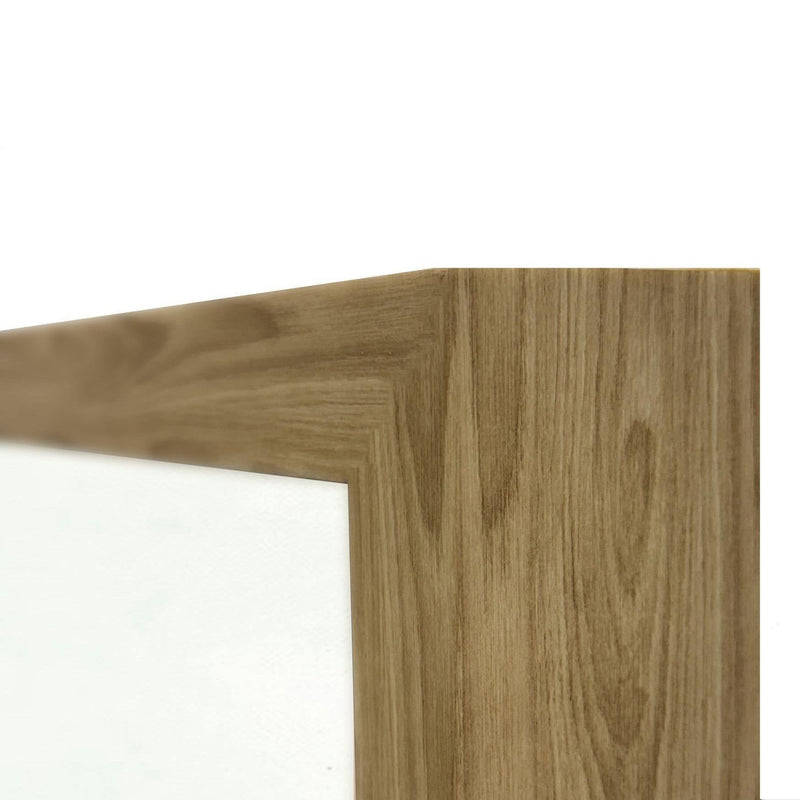 Wooden frame corner with visible grain for 48 x 72 wall painting