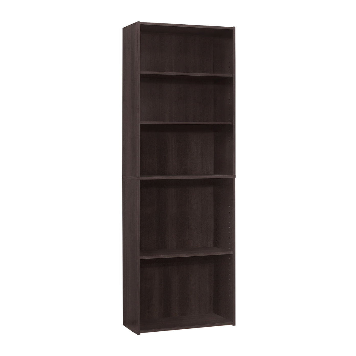 Bookshelf, Bookcase, 6 Tier, For Office, Transitional