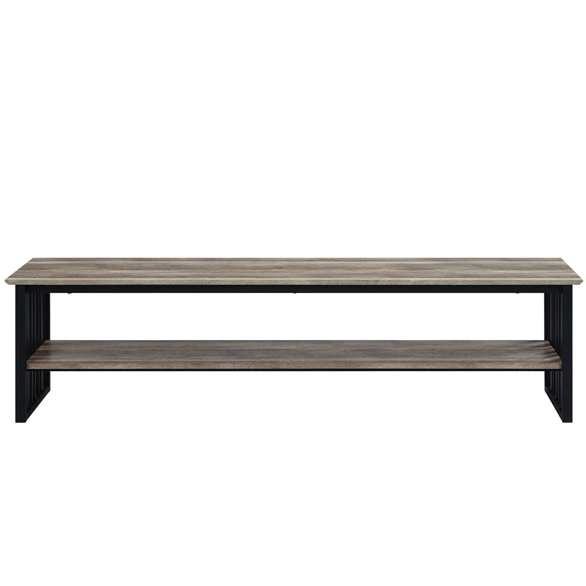 Zudora - TV Stand - Black / Oak