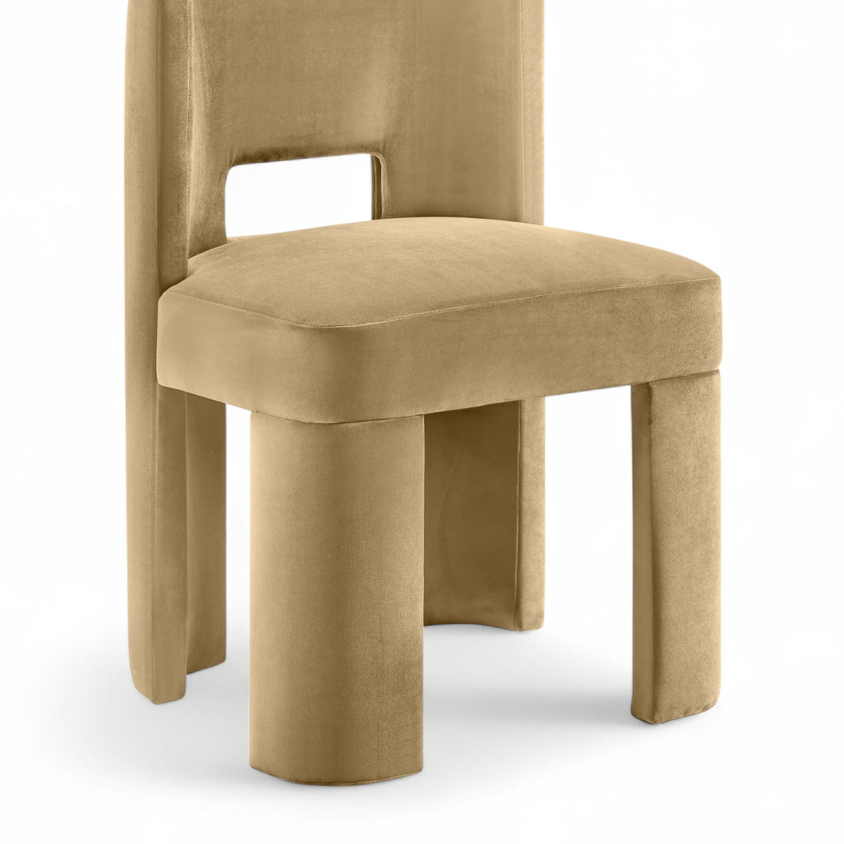 Zuno - Velvet Performance Fabric Upholstered Dining Chair (Set of 2)