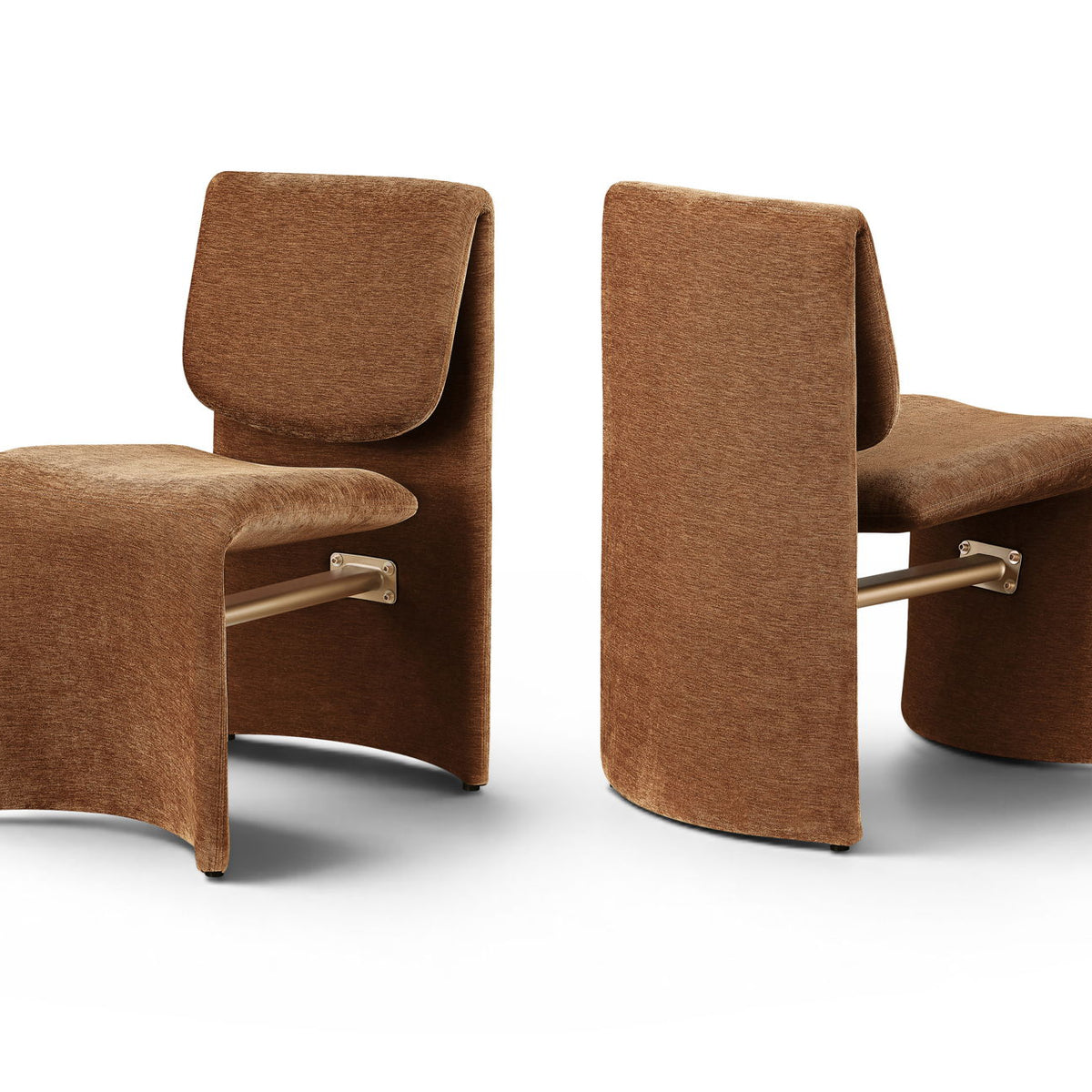 Slique - Performance Fabric Upholstered Dining Chair (Set of 2)