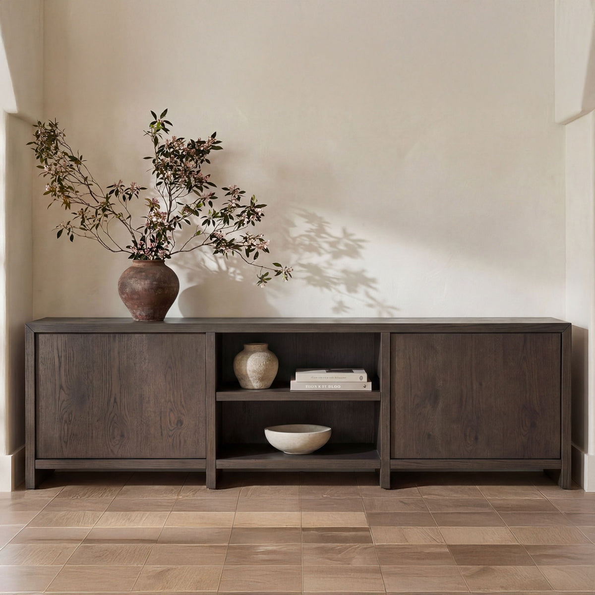 Jenson - Media Unit - Brown