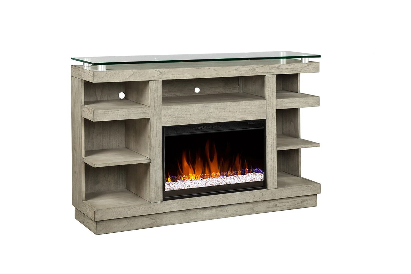 Celino Fireplace TV Stand - Wood