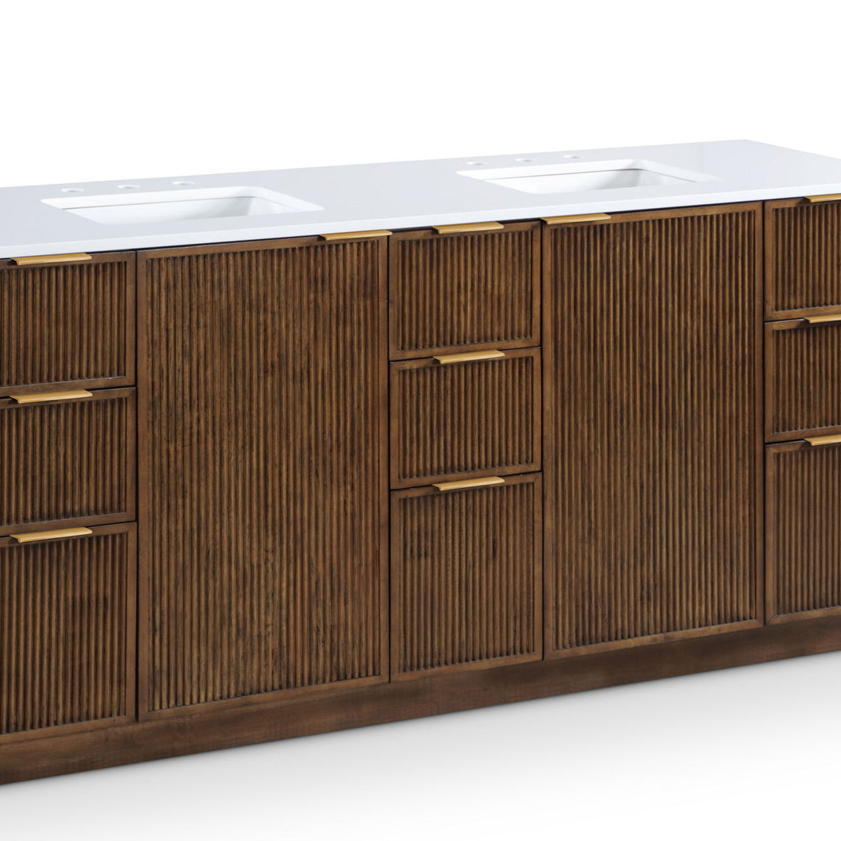 Willard - Engineered Stone And Solid Wood Bathroom Vanity