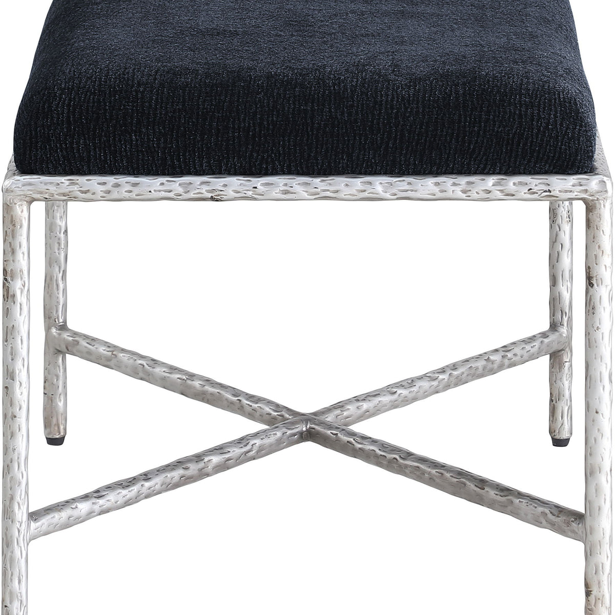 Valley - Bench With Silver Frame