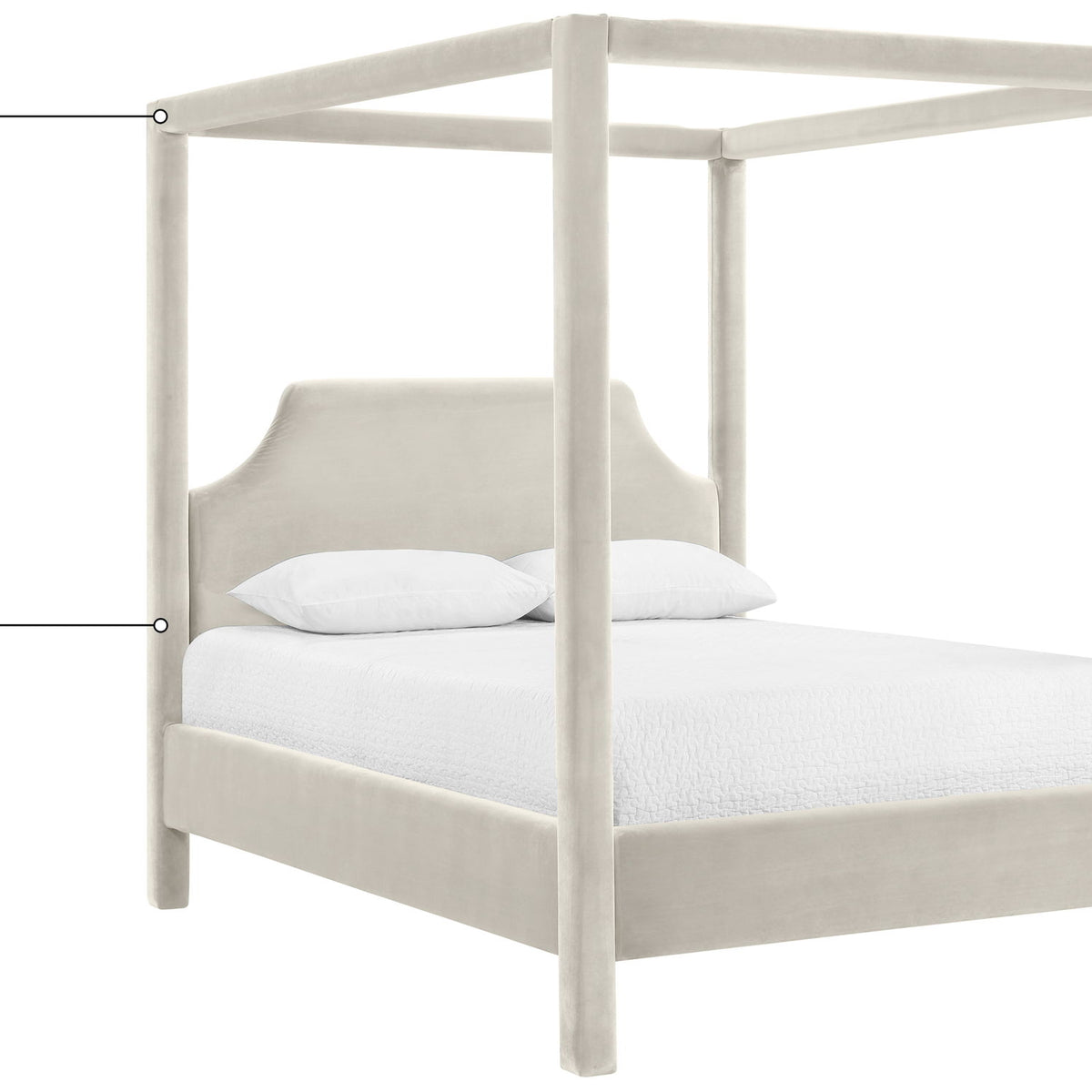 Dawson - Velvet Upholstered Bed