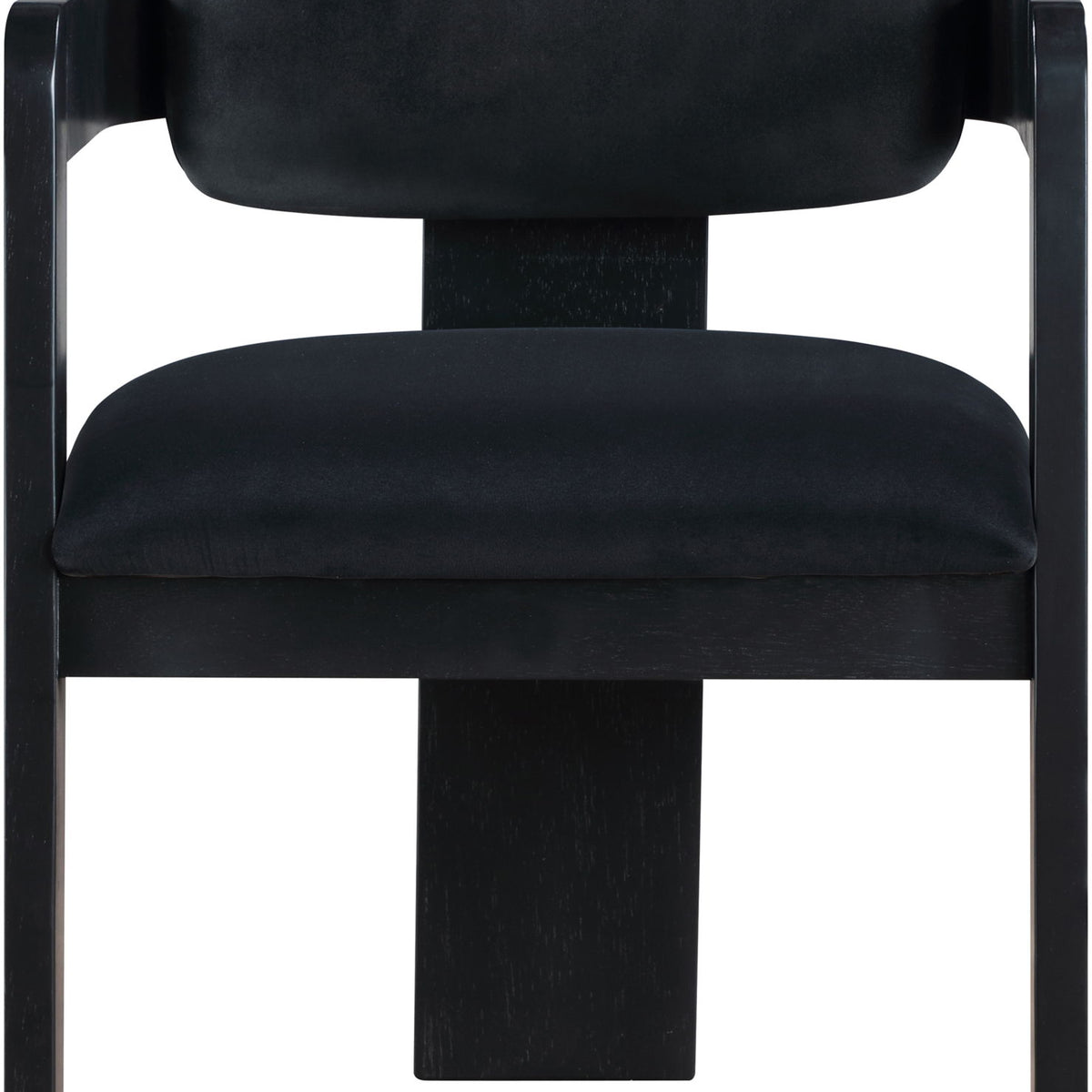 Sacha - Velvet Dining Chair With Black Base (Set of 2)