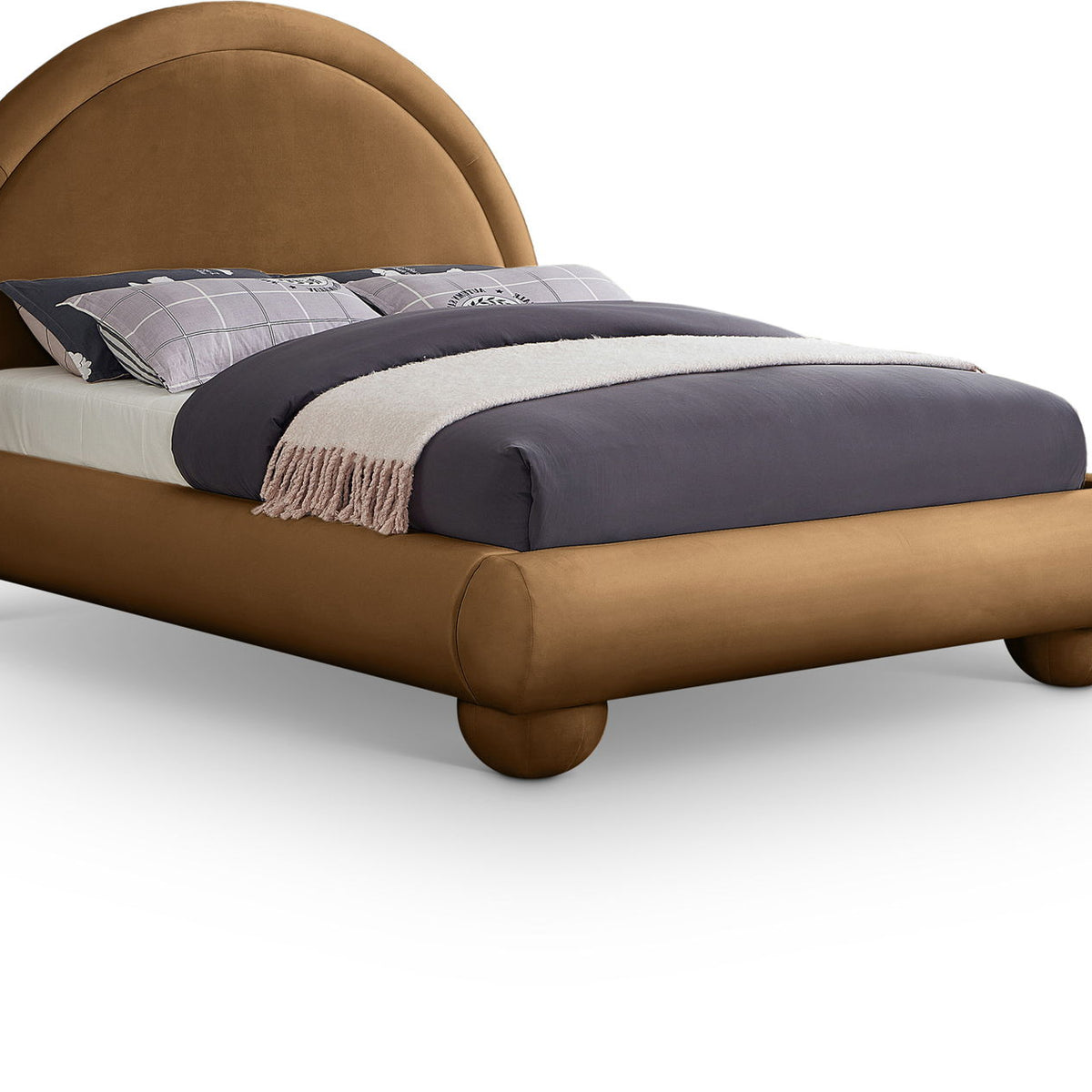 Madrid - Velvet Upholstered Bed