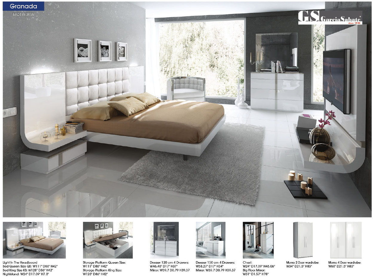 Granada - Bed