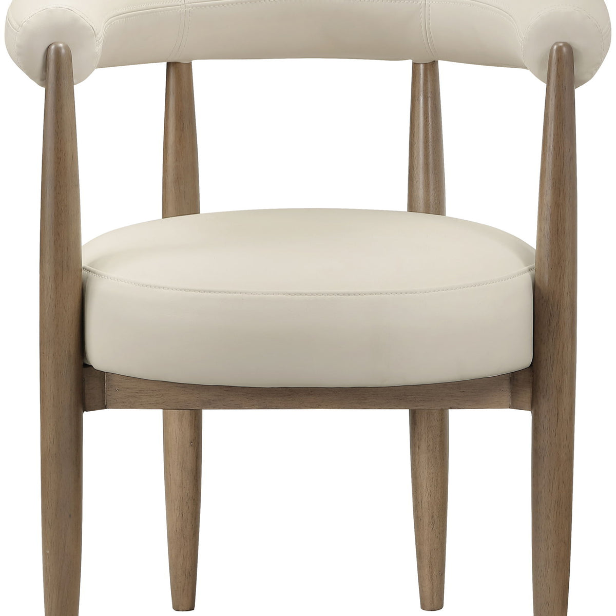 Sable - Vegan Leather Upholstered Dining Chair (Set of 2) - Brown Base