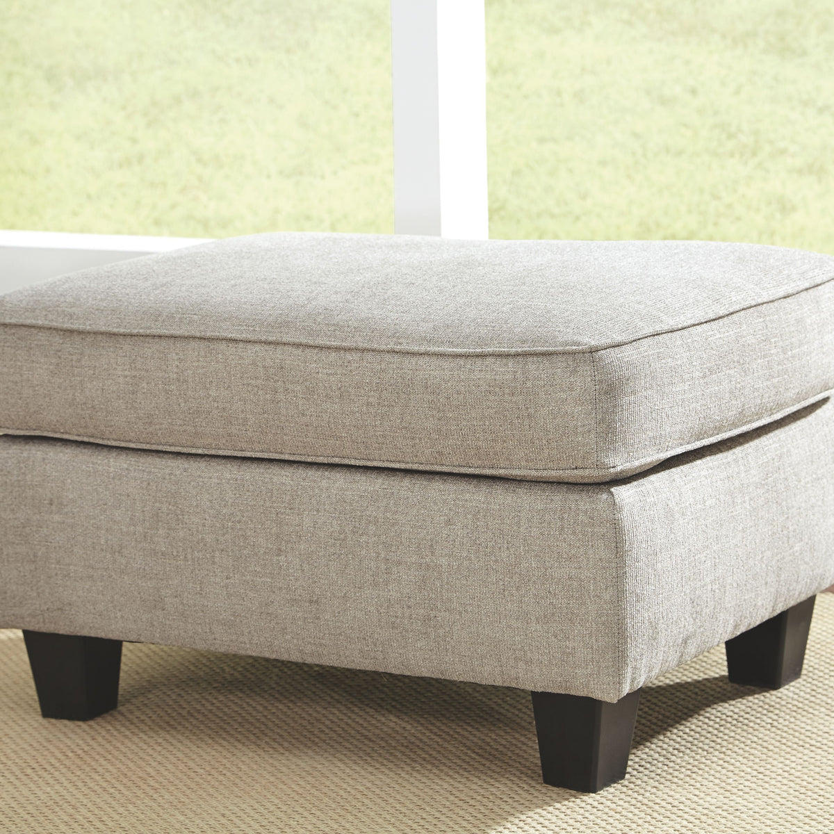 Abney - Driftwood - Ottoman