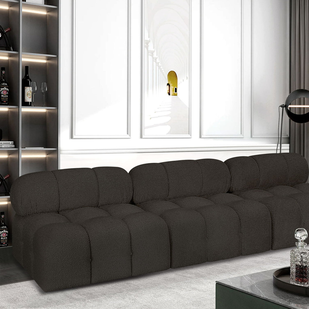 Ames - 3 Seat Modular Armless Sofa