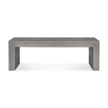 Lazarus - Outdoor Bench - Gray