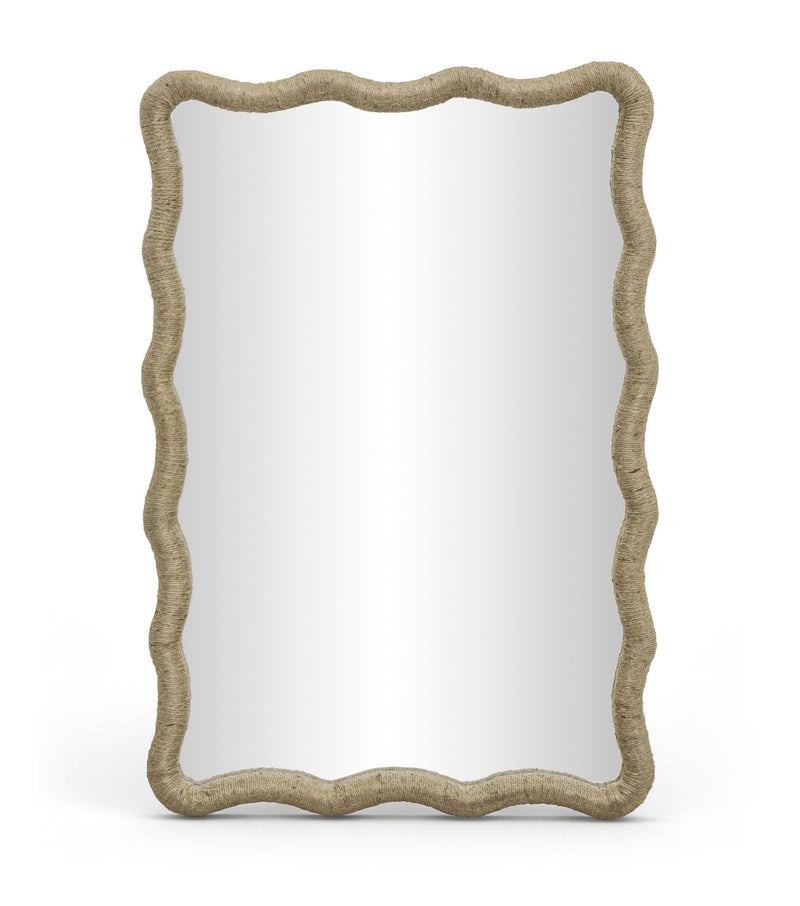Meadow - Jute Rope Framed Mirror - Natural