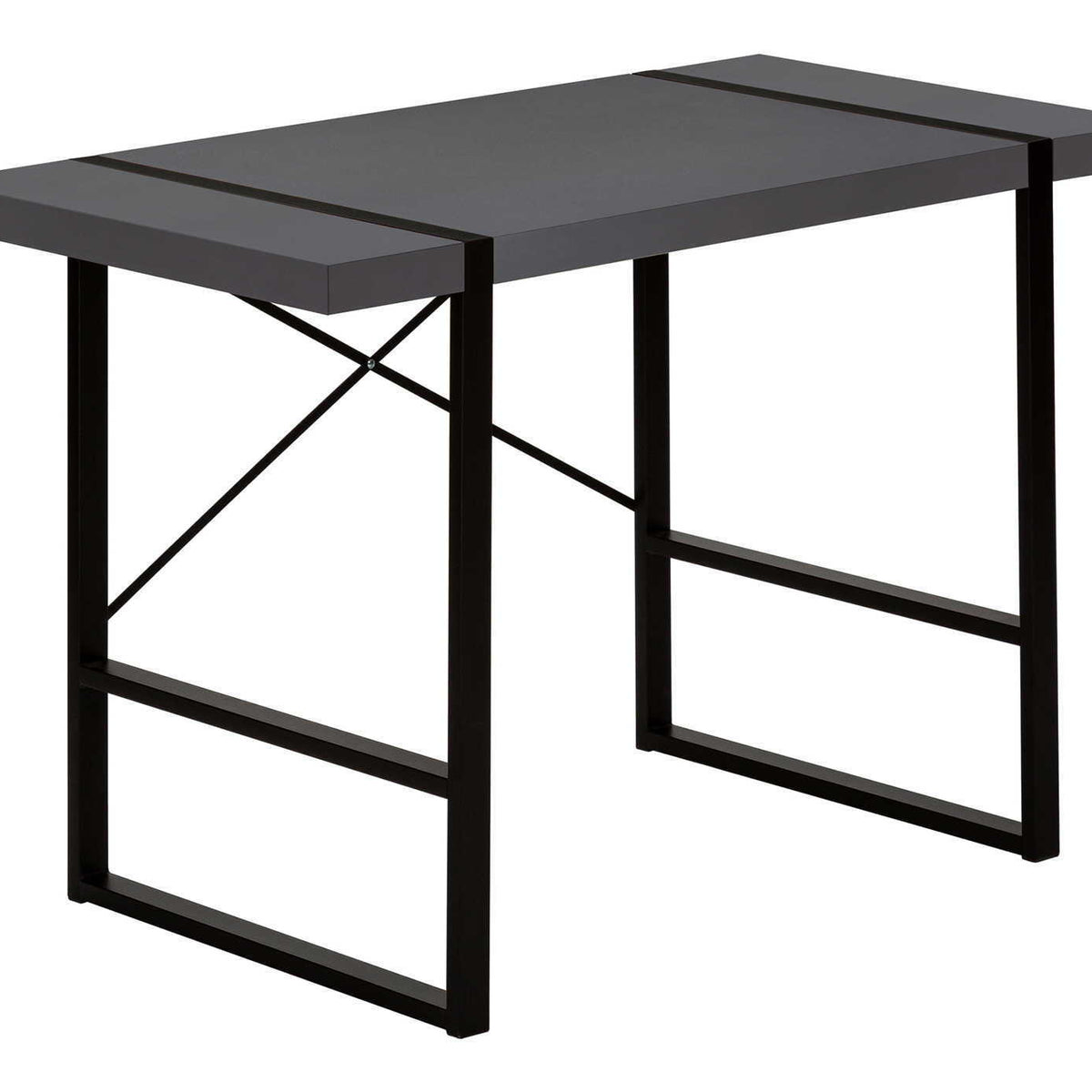 Computer Desk For Home Office, Laptop, Modern Convenient Design - Gray